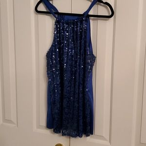 Ashley Stewart Royal Blue Top